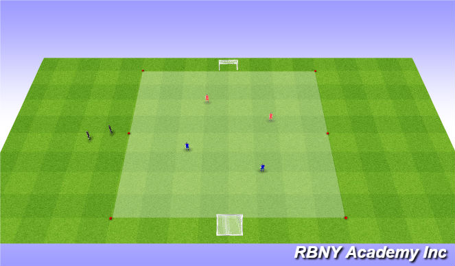 Football/Soccer Session Plan Drill (Colour): Match