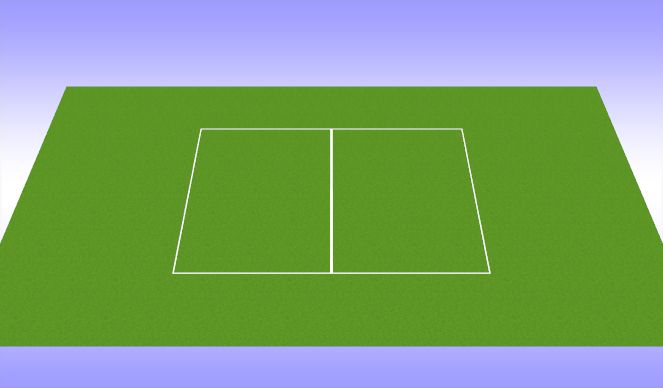 Football/Soccer Session Plan Drill (Colour): Warm Up
