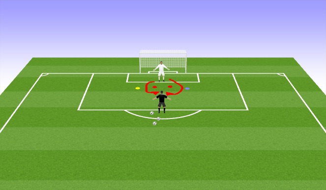Football/Soccer Session Plan Drill (Colour): Screen 1