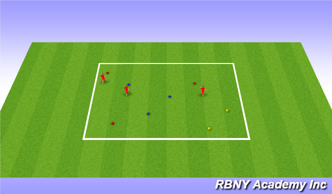 Football/Soccer Session Plan Drill (Colour): Screen 1