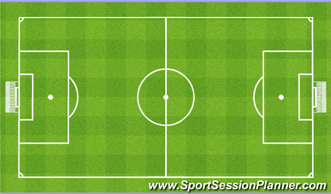 Football/Soccer Session Plan Drill (Colour): Players
