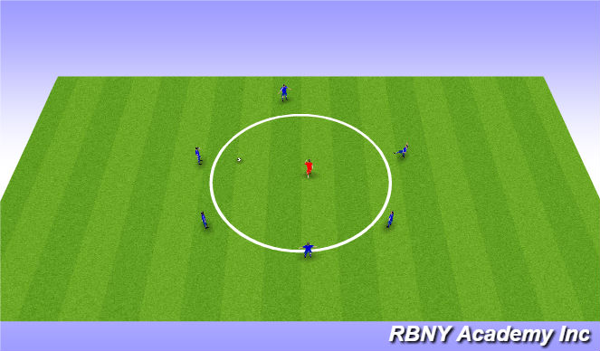 Football/Soccer Session Plan Drill (Colour): Screen 1