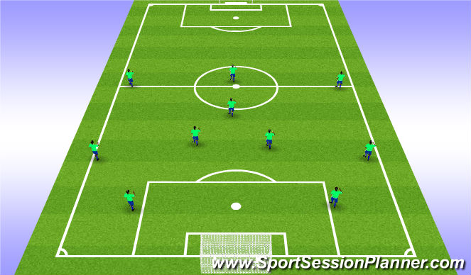Football/Soccer Session Plan Drill (Colour): GAME