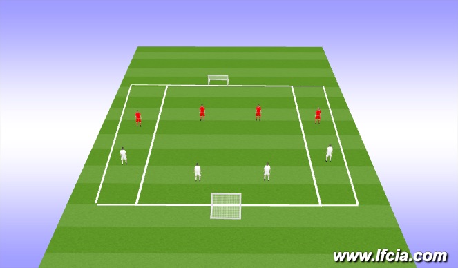 Football/Soccer Session Plan Drill (Colour): Game 4