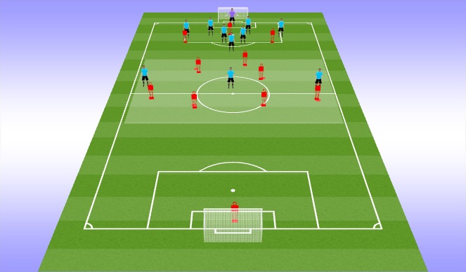 Football/Soccer Session Plan Drill (Colour): Screen 2