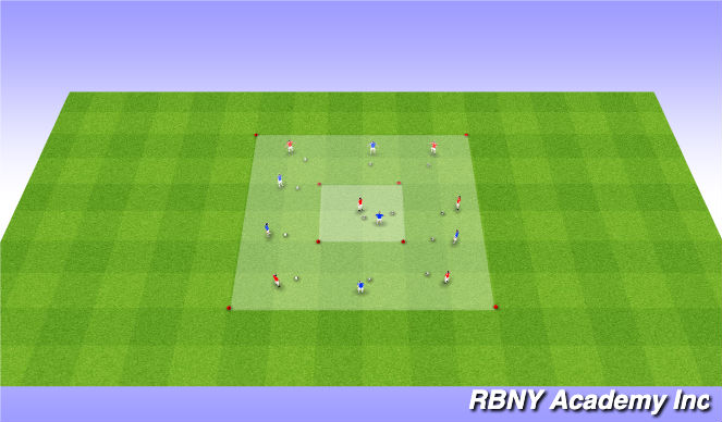 Football/Soccer Session Plan Drill (Colour): Introduction
