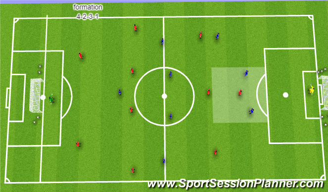 Football/Soccer Session Plan Drill (Colour): Screen 1