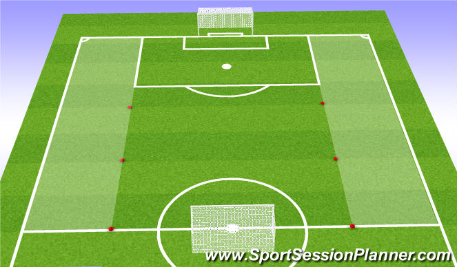 Football/Soccer Session Plan Drill (Colour): Screen 2