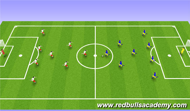 Football/Soccer Session Plan Drill (Colour): IV. Game