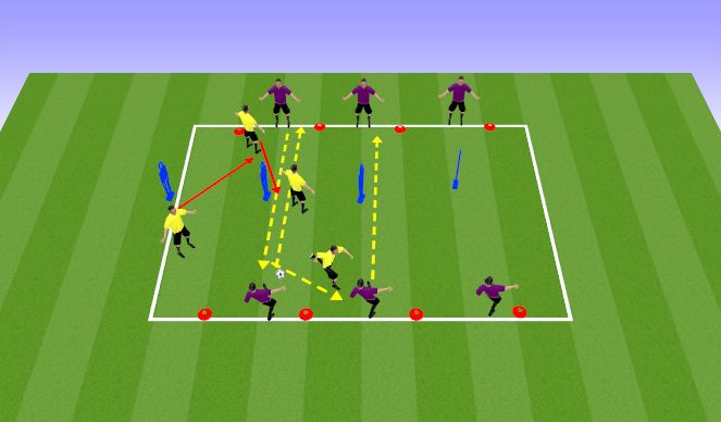 Football/Soccer Session Plan Drill (Colour): Screen 1