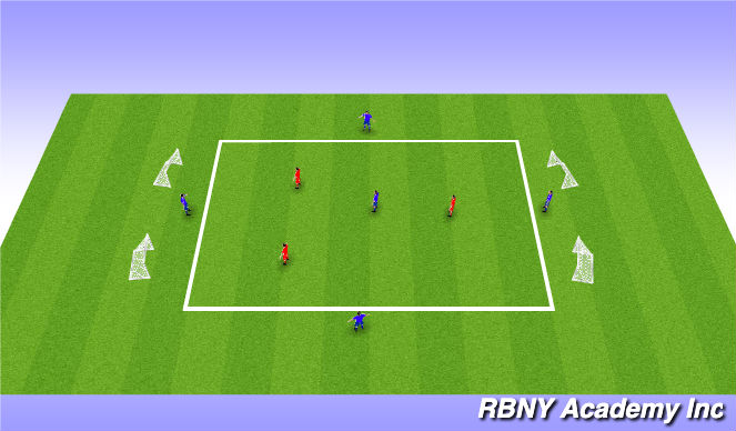 Football/Soccer Session Plan Drill (Colour): POB Activity