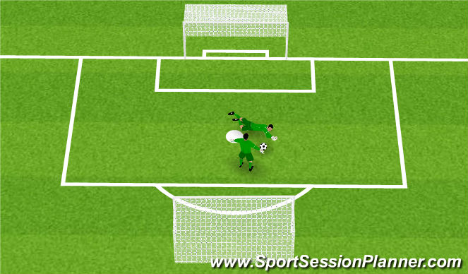 Football/Soccer Session Plan Drill (Colour): Screen 1