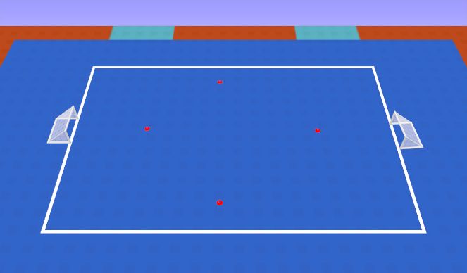 Futsal Session Plan Drill (Colour): Technique