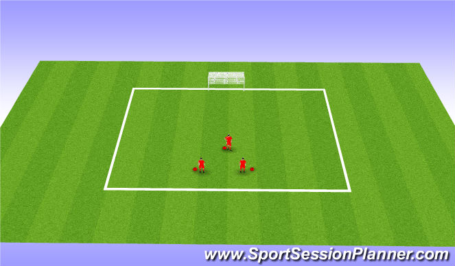 Football/Soccer Session Plan Drill (Colour): Session 3