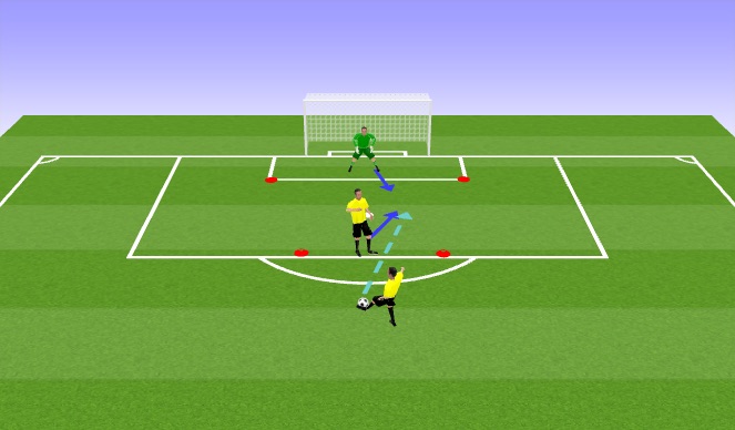 Football/Soccer Session Plan Drill (Colour): Screen 5