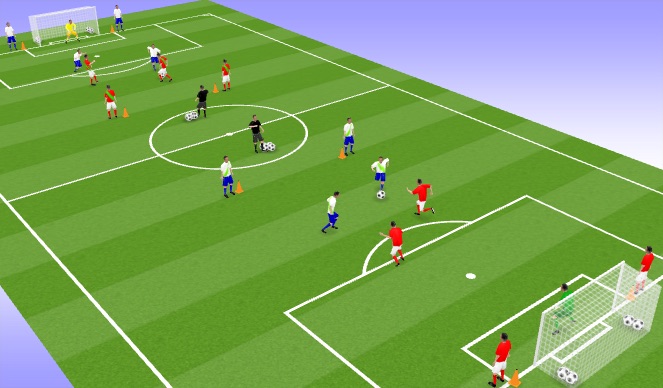 Football/Soccer Session Plan Drill (Colour): TR3