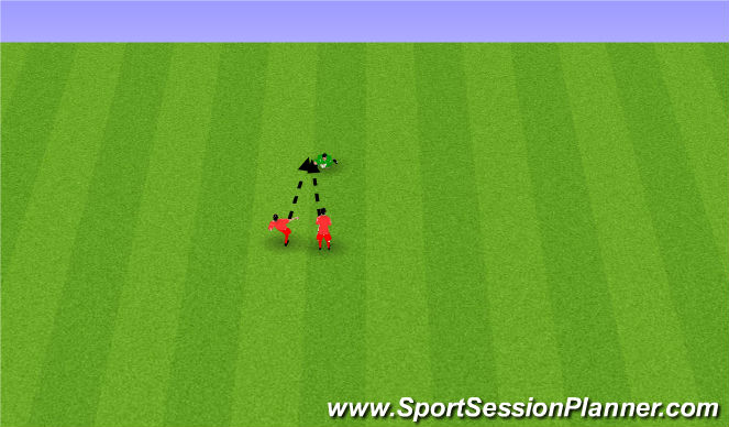 Football/Soccer Session Plan Drill (Colour): Screen 1
