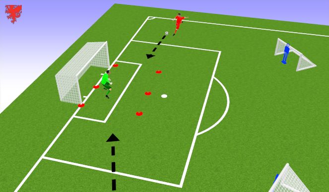 Football/Soccer Session Plan Drill (Colour): Screen 5