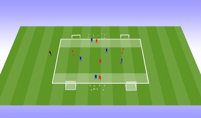 Football/Soccer Session Plan Drill (Colour): Screen 1