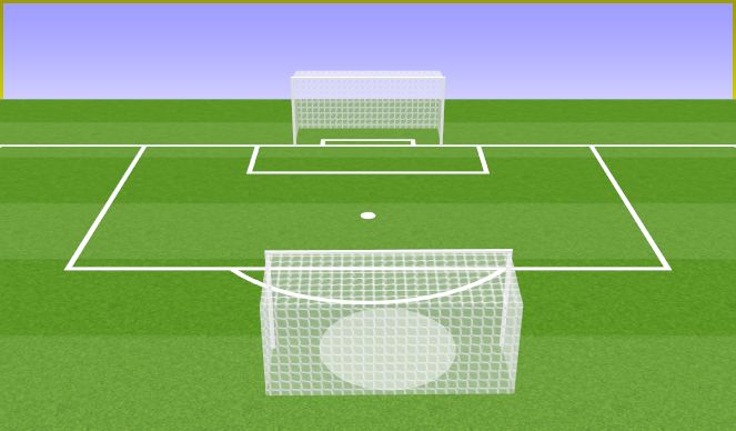 Football/Soccer Session Plan Drill (Colour): Doble area