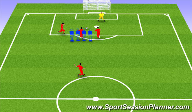 Football/Soccer Session Plan Drill (Colour): Final