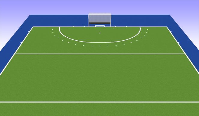 Hockey Session Plan Drill (Colour): Screen 4
