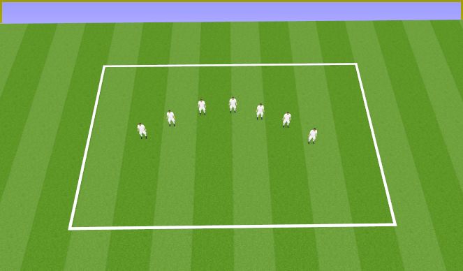 Football/Soccer Session Plan Drill (Colour): Cool down