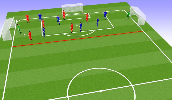 Football/Soccer Session Plan Drill (Colour): Screen 4