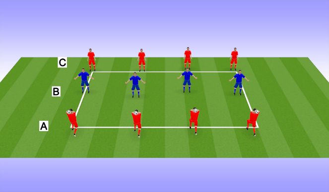 Football/Soccer Session Plan Drill (Colour): Screen 1