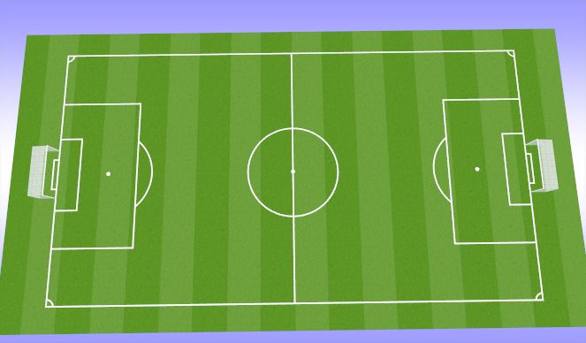 Football/Soccer Session Plan Drill (Colour): Cool Down