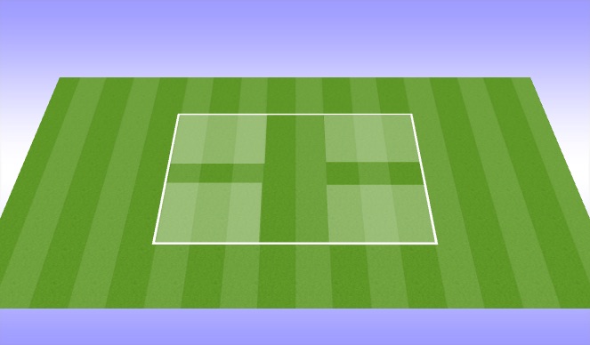 Football/Soccer Session Plan Drill (Colour): Passing Practice/Warm Up