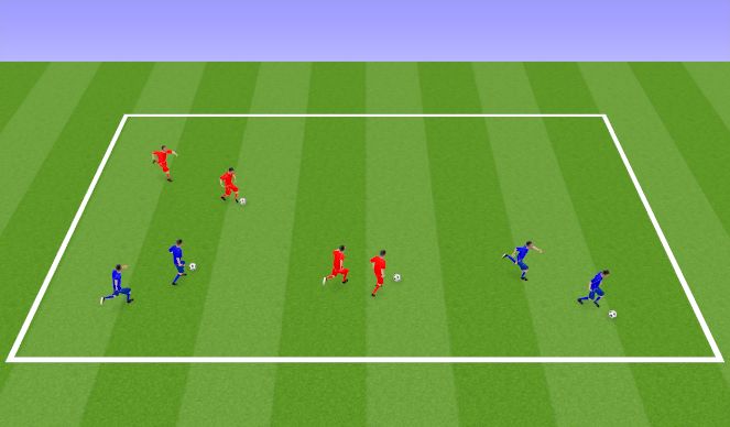 Football/Soccer Session Plan Drill (Colour): Screen 1