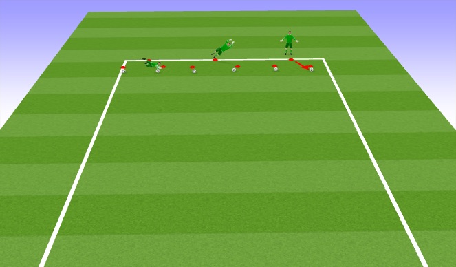 Football/Soccer: Shooting: Tic Tac Toe (Technical: Shooting, Moderate)