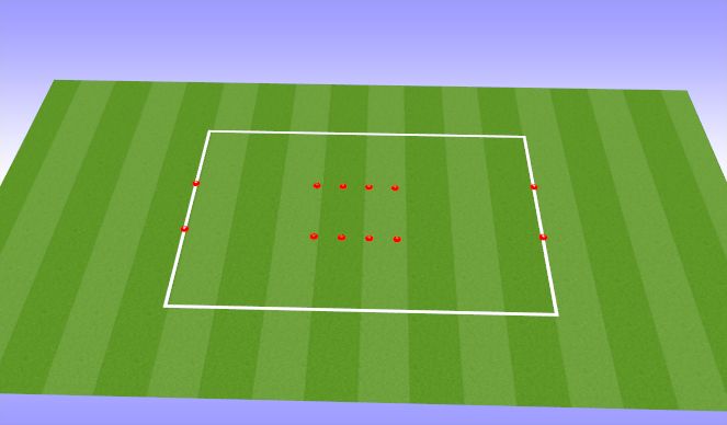 Football/Soccer Session Plan Drill (Colour): FIFA 11+