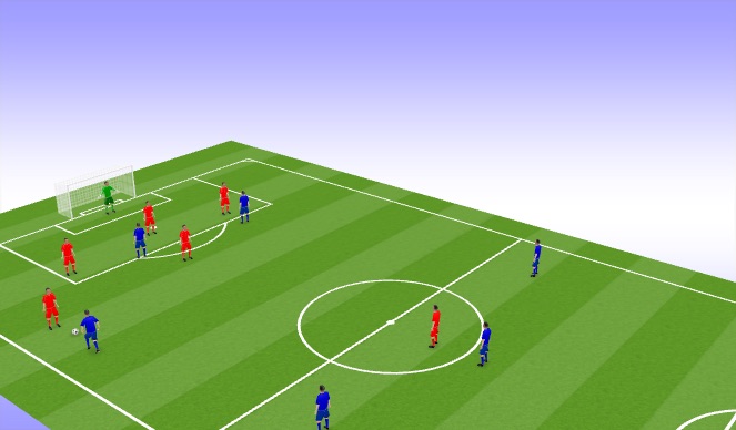 Football/Soccer Session Plan Drill (Colour): Screen 1