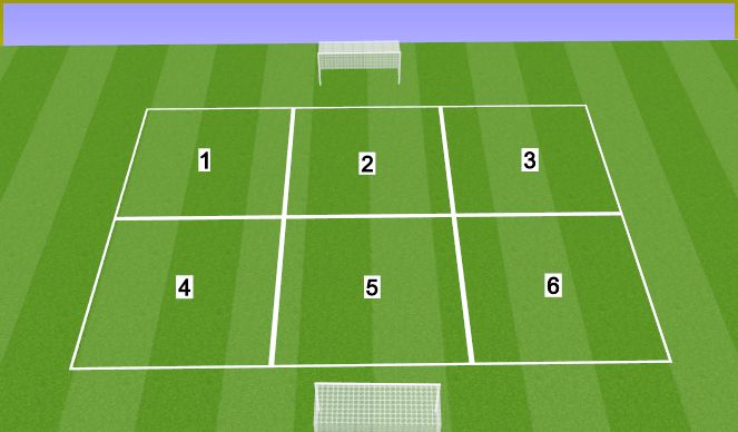 Football/Soccer Session Plan Drill (Colour): Velocidad del juego/circulación de balón