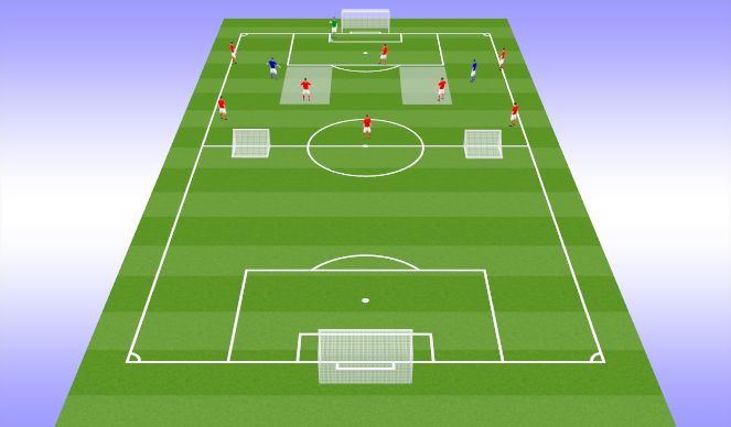 Football/Soccer Session Plan Drill (Colour): POFTB Game