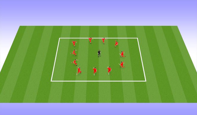 Football/Soccer Session Plan Drill (Colour): Screen 5