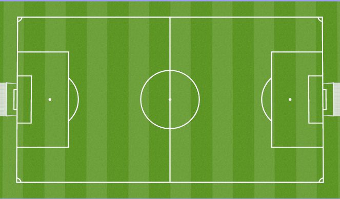 Football/Soccer Session Plan Drill (Colour): Final Game- 11V11
