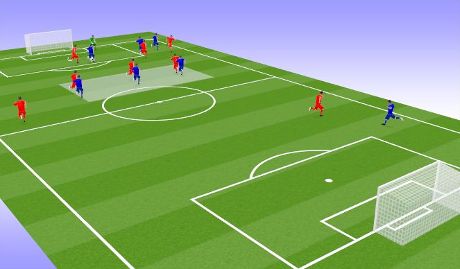 Football/Soccer Session Plan Drill (Colour): Screen 12