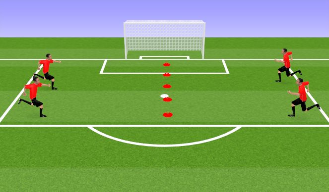 Football/Soccer Session Plan Drill (Colour): Screen 1