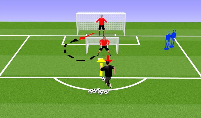 Football/Soccer Session Plan Drill (Colour): Screen 4