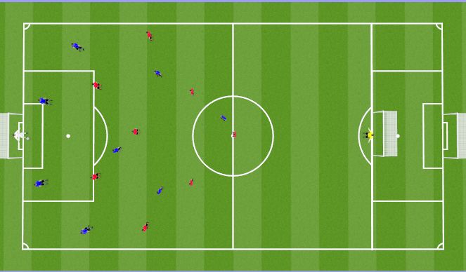 Football/Soccer Session Plan Drill (Colour): TR 3