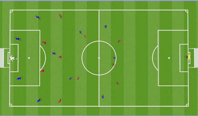 Football/Soccer Session Plan Drill (Colour): TR 4
