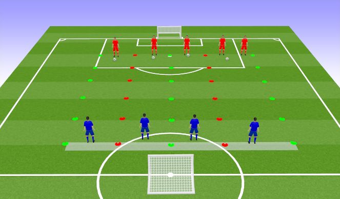 Football/Soccer Session Plan Drill (Colour): Screen 1