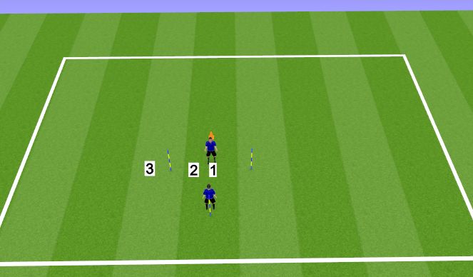 Football/Soccer Session Plan Drill (Colour): Exercise 2