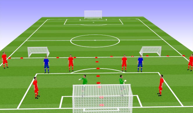 Football/Soccer Session Plan Drill (Colour): Screen 1