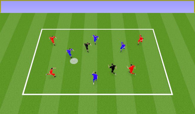 Football/Soccer Session Plan Drill (Colour): Mantenimiento (4vs4 + 2C)