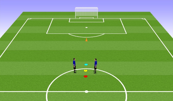 Football/Soccer Session Plan Drill (Colour): Screen 1