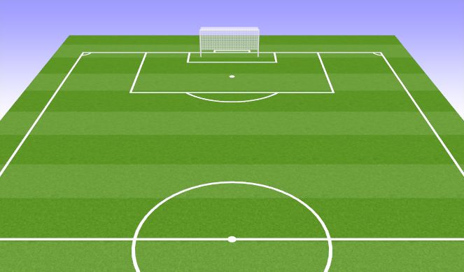 Football/Soccer Session Plan Drill (Colour): Warm Up